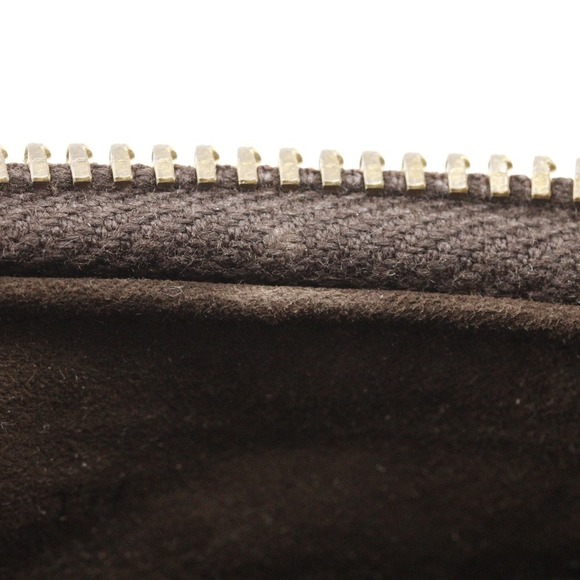 LOUIS VUITTON Brown Monogram Canvas Pouch - Picture 7 of 9